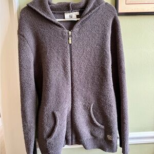 Kashwere Men’s Zip Up Hoodie size L
